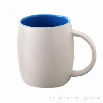 12oz Stoneware mug with full printing, various color are available, OEM orders are welcome